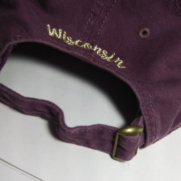 NWOT Wisconsin ball cap adjustable strap family one size fits most - Picture 7 of 8